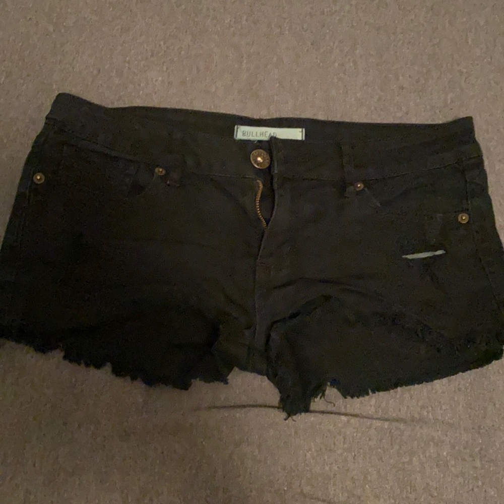Black shorts